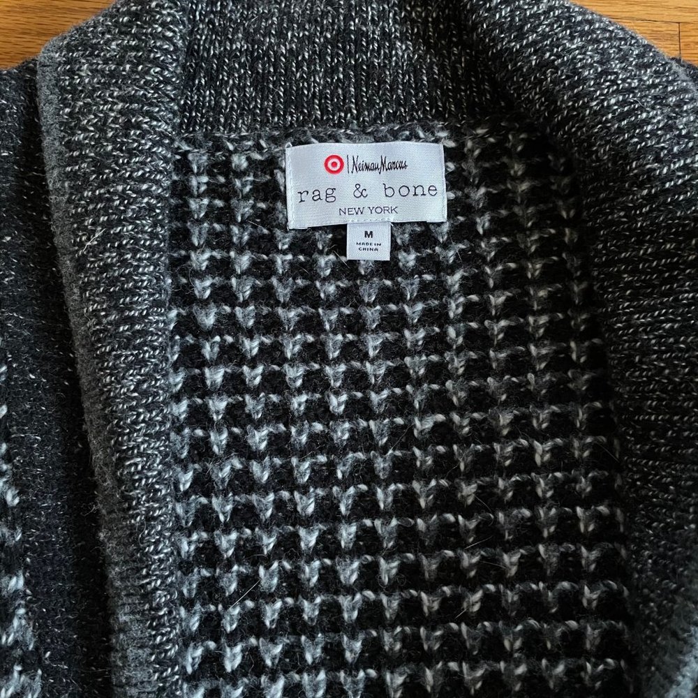 Rag And Bone For Target Black Cardigan Size M - image 4
